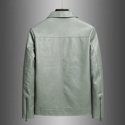 Marzio Gloss Leather Jacket